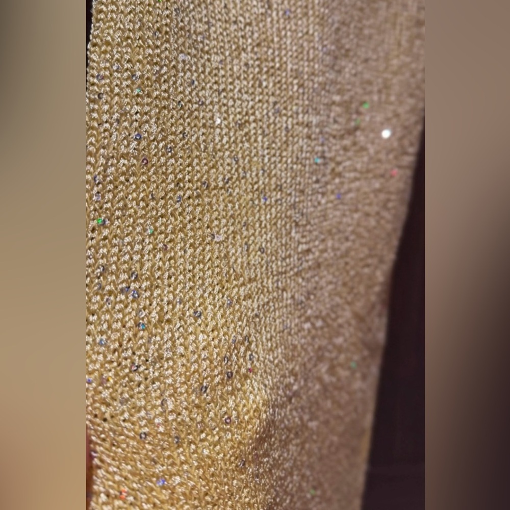 Asta Resort Natalia Maxi Dress Chartreuse Sequins - Picture 13 of 13